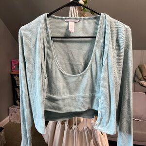 victoria’s secret 2 piece sleep set